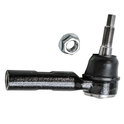 Front Wheel Hub And Bearing Kit For RWD Chrysler 300 Dodge Charger Challenger Magnum Includes 2 Front Hub Assemblies And 2 Outer Tie Rod Ends 4 Piece Replacement Set 5 Bolts outer tie rod end close-up