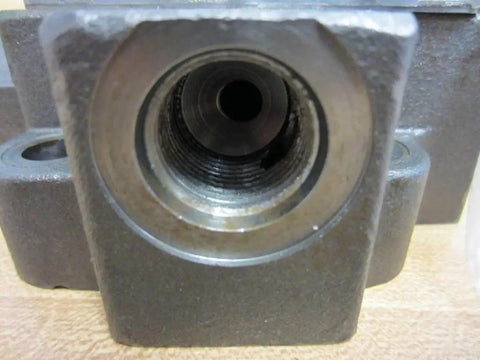 Close-up of Hydraulic K3 1500 PSI Pressure Regulator Valve, front view, 4-bolt mount, industrial fluid-power use