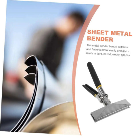 Handy Duckbill Metal Bender Pliers for Roofing and Sheet Metal Work, 6 Inch Chin Span, tool bending metal sheet