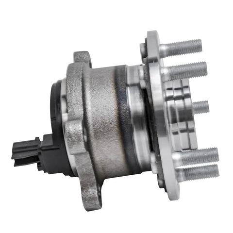Side view of Rear Wheel Bearing Hubs Assembly 2 Piece Replacement for Ford Escape 2013 to 2019 C Max 2013 to 2018 Lincoln MKC FWD Models