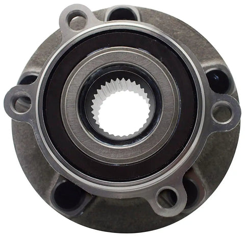 Front Wheel Bearing And Hub Assembly For Select Mazda Models, Complete Replacement With Hub And Bearing, top view