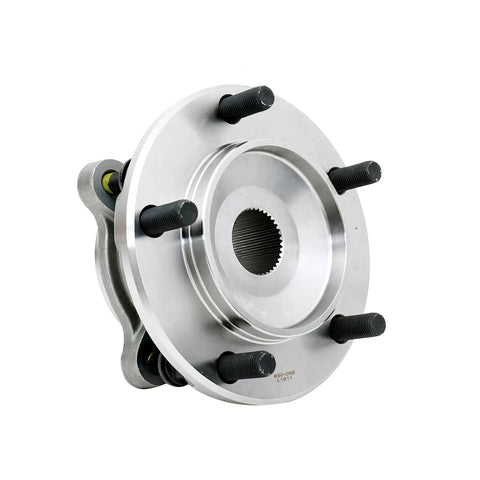 Front Wheel Bearing Hub Assembly Compatible With 2007-2021 Toyota Tundra, 2008-2021 Toyota Sequoia 4WD Only, side view