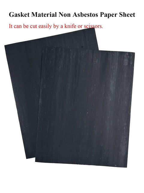 YAMAKATO Q2P-Commercial gasket paper sheet, 1.2mm, non-asbestos, dark slate, two sheets
