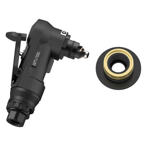 Pneumatic Chamfering Tool Kit Pro Grade With 12 C Angle And 10 R Angle Tungsten Blades For Precise 0.1 To 1.5 Mm Chamfers