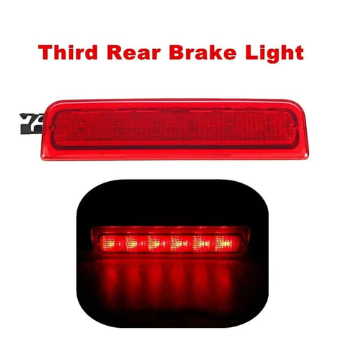 Bright Red LED Third Rear Brake Light High Mount Stop Lamp 3rd Tail Light 2K0945087C for VW Caddy III Box Estate 2001 2016