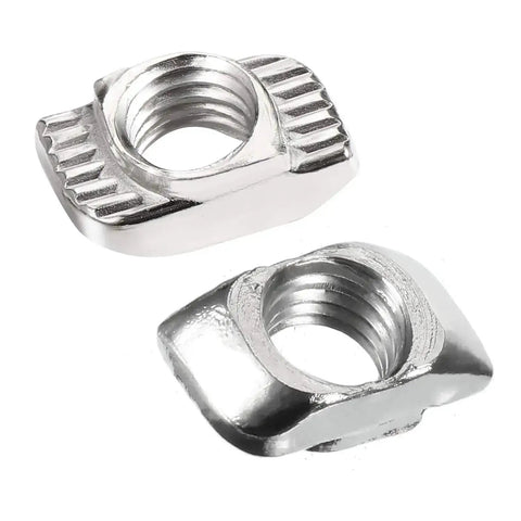 150 Pieces 2020 Series T Slot Nuts Hammer Head Fasteners Plated Carbon Steel Sliding M5 T Nuts For Aluminum Profiles