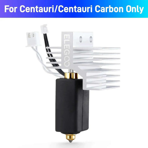 0.4mm Extruder Hotend Kit for Centauri and Centauri Carbon Hardened Steel Coated Brass Nozzle Built Tough And Heat Resistant Wear Resistant