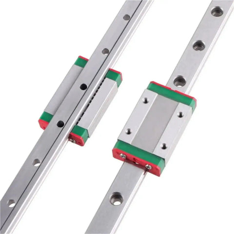 Linear Rail System With Adjustable 550Mm To 1000Mm Length And Two MGN Guide Blocks For Smooth Fast Glide And Durable CNC 3D Printer Or DIY Project Setup Precision Alignment And Low Friction For High Load