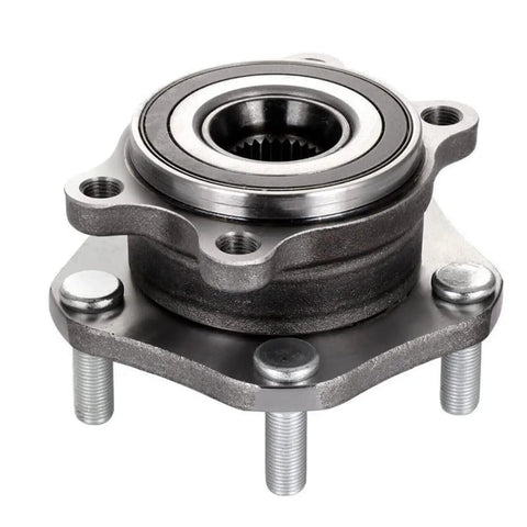 Drop-In Ready To Roll 4-Piece Front And Rear Wheel Bearing Hubs Assembly Kit For Nissan Rogue And Rogue Sport FWD 2014-2019 2017-2019 Complete Hub Bearings Set close-up