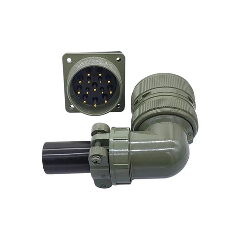 Circular Connector MIL-C 28-3 28-16 28-20 Socket MS3102A Plug 3108 28-20S component, military-grade plug and socket assembly