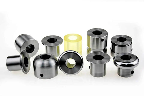 Bead Roller Forming Set With Nine Dies And One Polyurethane Lower Wheel For 22mm Shaft CR12 Steel Not Chrome Plated Not Peel