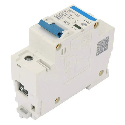230V 80A 100A 125A Air Circuit Breaker DZ47-125 1P Miniature Circuit Breaker, heavy-duty panel component with quick response for home and workshop use
