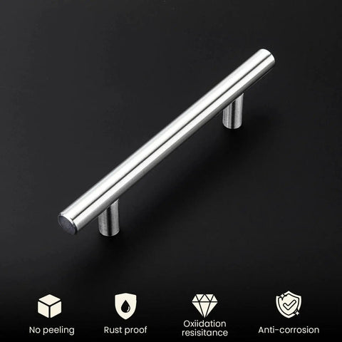 Brushed Nickel Cabinet Pulls 3 Inch Center To Center 5 Inch Overall Length Stainless Steel Cabinet Hardware 15 Pack