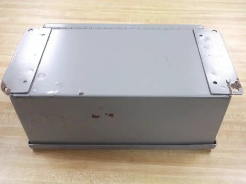 Panel Enclosure 351595 With Button Holes For Control Panels Rock Solid Industrial Box GMT-AGLOB compatible steel enclosure top view