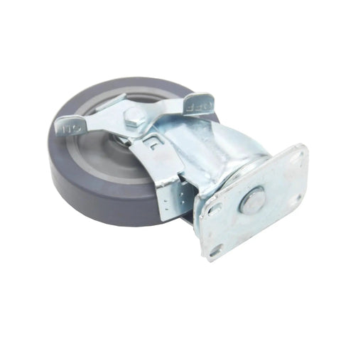 5-Inch Polyurethane Caster Wheel Set Of 4, 280 Lb Each, 1120 Lb Total Capacity, Smooth Quiet Swivel Casters