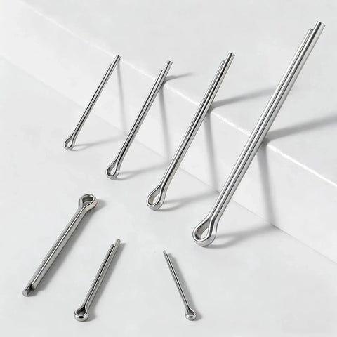 Workhorse 365 Piece Stainless Steel Cotter Pin Assortment Kit With Four Sizes M1.6x25mm M2.5x30mm M3.2x40mm M4.0x60mm
