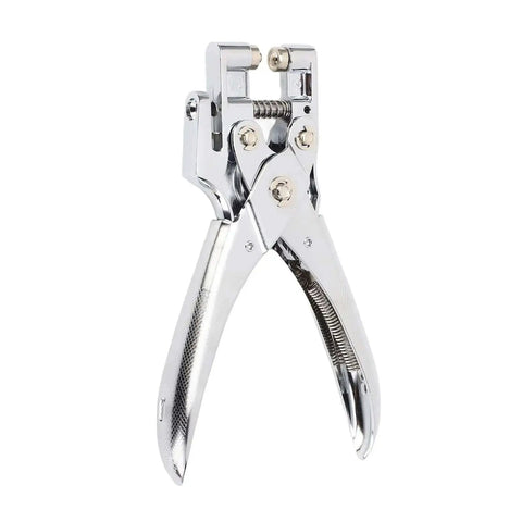Beefy Single Hole Puncher For Paper Crafts And Office Use Handheld Punching Tool With 5mm Die Sturdy Metal Construction
