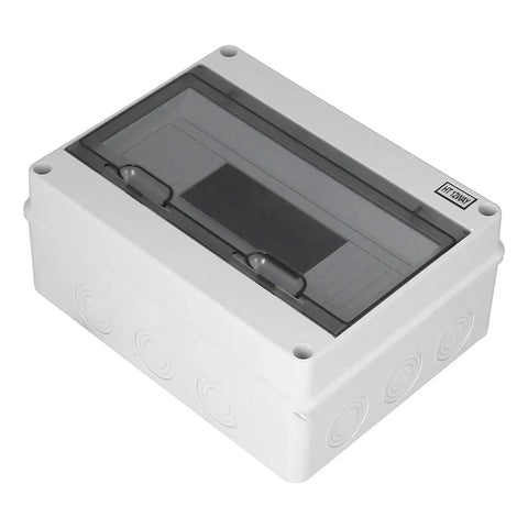 IP65 Waterproof Distribution Box With Transparent Cover for Easy Visual Inspections of Power Distribution and Electrical Control Panels.