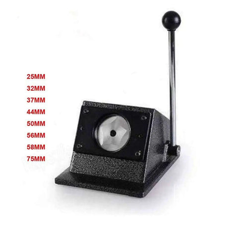 All In One Circle Punch Die Cutter For Paper And PVC Cards Heavy Duty Stack Cutter With Steel Blade Durable Composite Frame