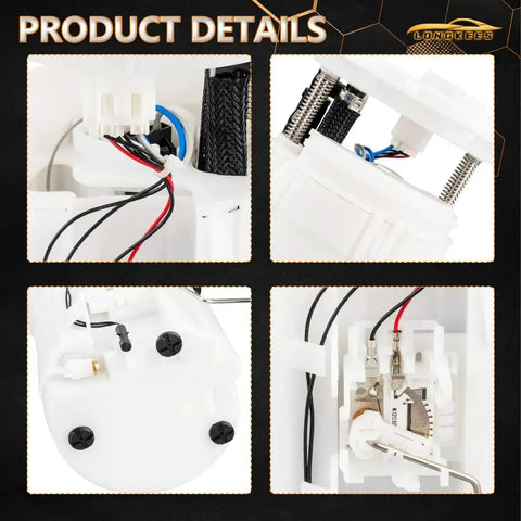 Close-up of Fuel Pump Module Assembly For Jeep Wrangler TJ 1997-2002 2.5L 4.0L 19 Gallon Tank Direct Fit Replacement details.