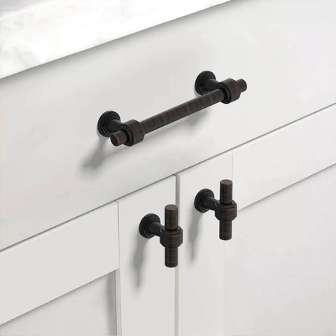10 Pack 3.75 Inch 96mm Oil Rubbed Bronze Cabinet Handles For Kitchen Cabinets And Cupboards Cabinet Pulls Hardware For Drawers