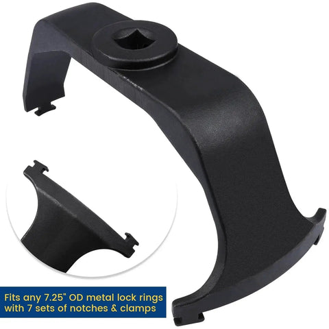 Pro Grade Fuel Tank Lock Ring Tool For Quick Fuel Pump Sender Removal And Installation Universal Car Repair Kit Fits Jeep Wrangler Dodge Ram Chevy Silverado Ford Nissan Hyundai Santa Fe And More