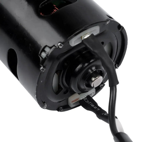 Close-up of Cadillac Liftgate Pump Replacement 25965861 20853013 25835476 13502688 showing plug-and-play connector