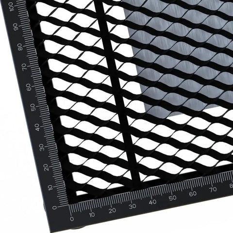 Honeycomb Laser Bed For Falcon A1 Laser Engraver With Aluminum Panel And Suction Magnets, Black Oxide Coated Honeycomb Platform