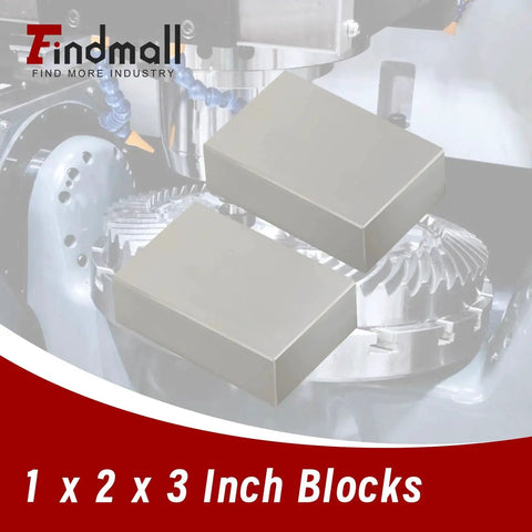 Top Notch 1 X 2 X 3 Inch Machinist Blocks Matched Pair Hardened Tool Steel Ground On All Sides For Ultra Precise Layouts And Grinding