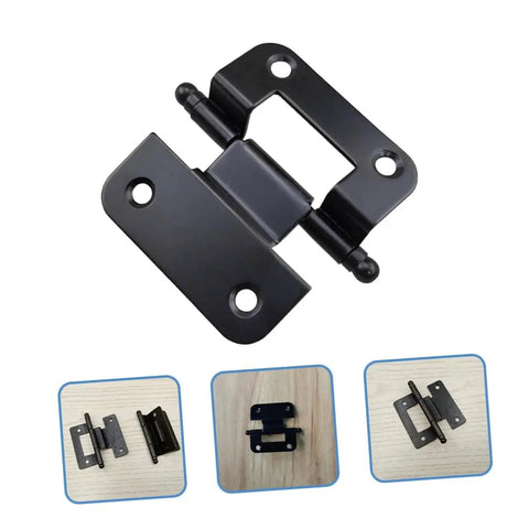 Heavy Duty 10 Pack Cabinet Door Hinges For Kitchen And Bathroom, Durable Close Hinge With Smooth Surface, High Load Bearing, Easy Install