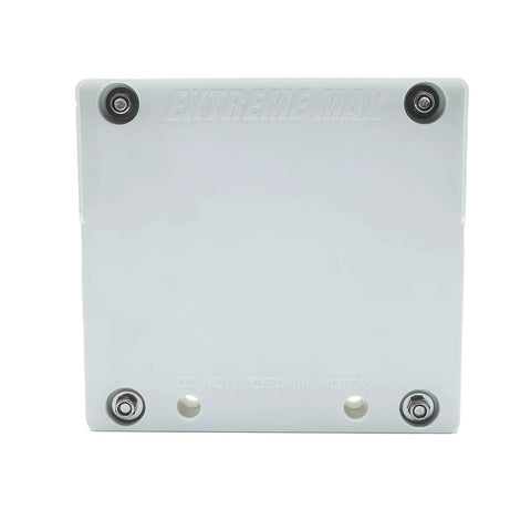 Outboard Motor Storage Bracket For 1-Inch Rails No Drama Rail Mount, front view showing durable surface for 2-stroke motors up to 8 HP.