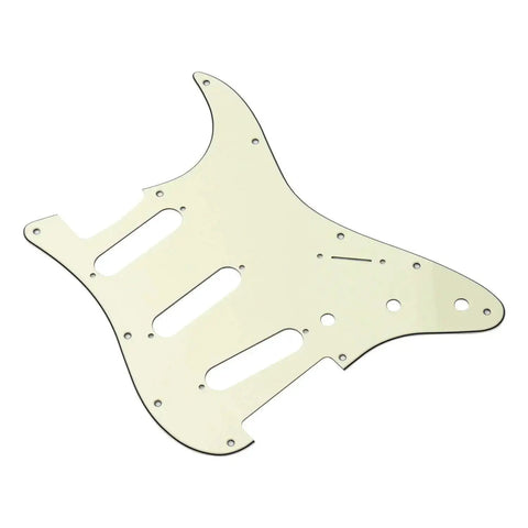 Standard 11 Hole 3 Ply Guitar Pickguard With Screws For Tele Style Electric Guitars Black Replacement Part Durable Shield