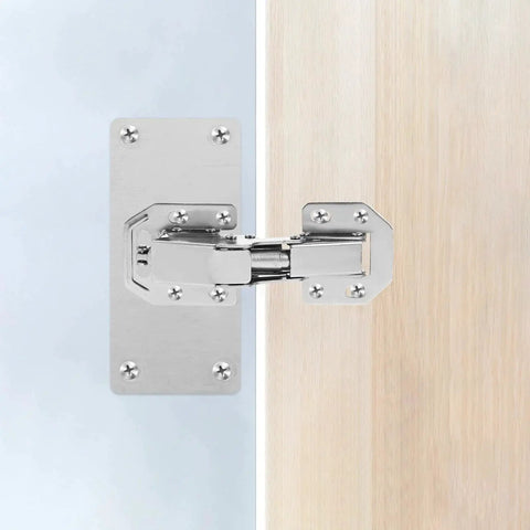 Hydraulic Soft Close Wardrobe Hinge Set Two Pack Concealed Cabinet Door Hinges With Thickened Base For Stable Fixation