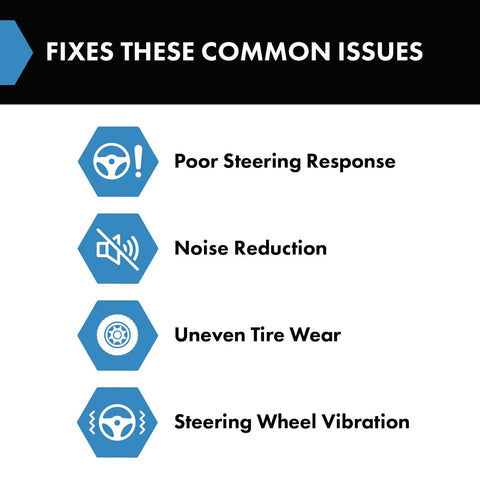Image listing common issues fixed by Front Left And Right Wheel Bearing And Hub Assembly Kit Two Piece Direct Fit Replacement For 06 08 Dodge Ram 1500.