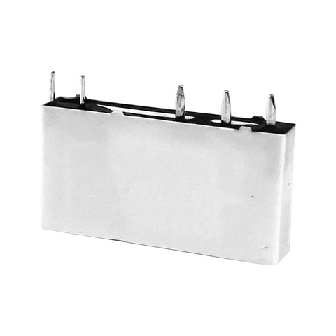 Beefy 5 Pin Relay 60VDC 6A And 250VAC SPDT DIN Rail Mount Industrial Relay side view showing pins for control panels and automation systems