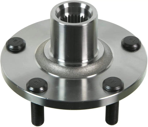 Close-up of front wheel hub from Pair Of Front Wheel Hub And Bearing Repair Kit For 2002 2003 2004 2005 2006 Nissan Altima L4 2.5L Models.