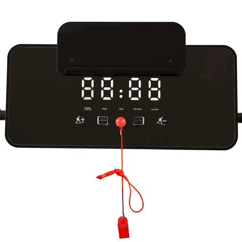Magnetic Safety Switch For Treadmills Universal Magnetic Lock Emergency Stop Clip On Device attached to treadmill console