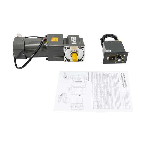110V 200W Gear Reducer Motor With 90 Degree Right Angle Output Heavy Duty High Efficiency Induction Motor Speed Governor
