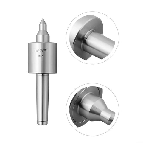 Lathe Live Center Pro Grade MT2 MT3 MT4 Tapers High Speed Turning With Triple Ball Bearing Design Lengthened Spindle CNC Ready Tool