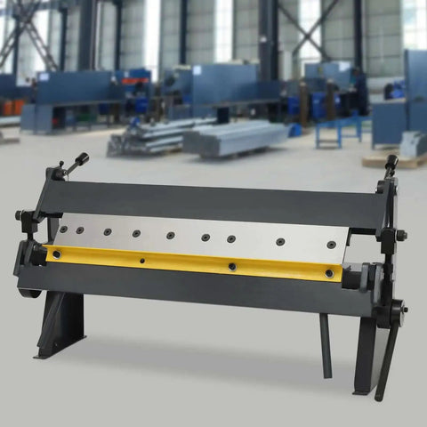 24 Inch Box And Pan Brake Sheet Metal Bending Machine With Removable Fingers Two Inch Three Inch Four Inch 20 Gauge Manual