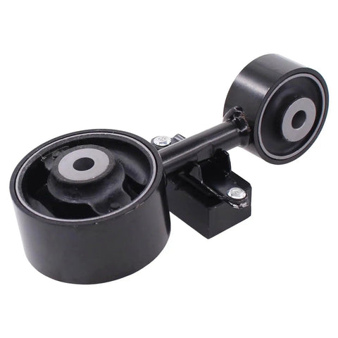 Beefed Up Torque Strut Mount Front Right Engine Mount Replacement for Toyota Camry 2.4L 2007-2011, metal with rubber, close-up view.