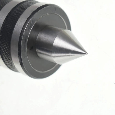 MT3 Morse Taper Live Center with 60 Degree Point 1MT Triple Bearing Lathe Center for High Speed Turning CNC Work