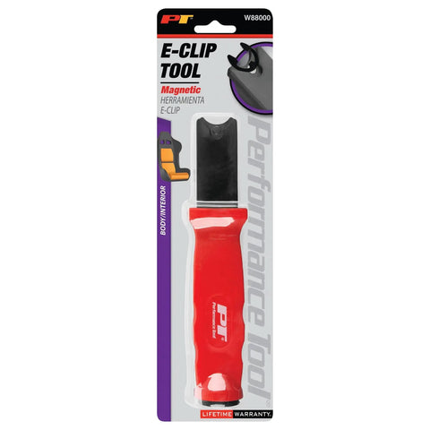 Magnetic E Clip Installing Tool For E9 To E13 Clips, C Clips, And U Joint Clips, Comfort Grip, Pro Grade Build, Easy Strike Surface