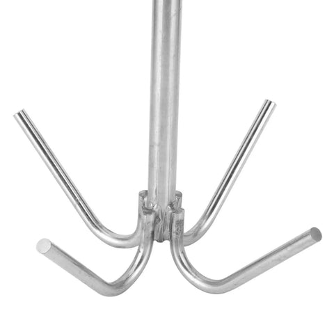 Four Claw 316 Stainless Steel Anchor Grappling Hook For Marine Boats And Yachts, Heavy Duty Hardware with four-claw design.