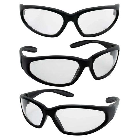Hercules Safety Glasses with Shatterproof Lenses ANSI Z87 for Work Shooting Riding and Everyday Use Built Tough as Nails Nylon Frame