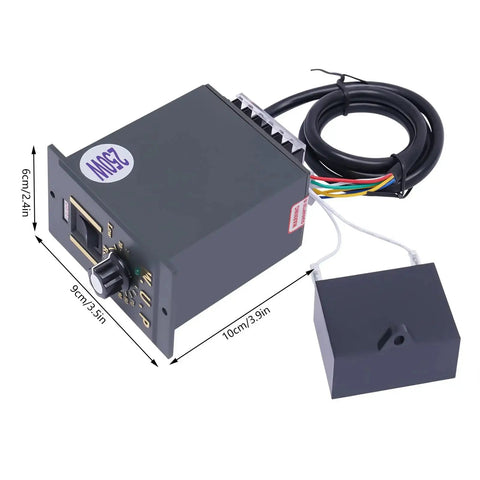 Workhorse 110V 250W Variable Speed Gear Motor With Stepless 0 To 135 RPM Control and attached wires