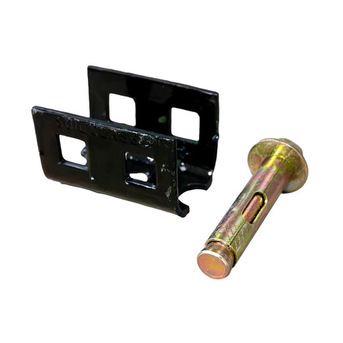 Double Head Concrete Slab Anchor With Expansion Bolt For Reliable Secure Mounting In Existing Concrete Slabs