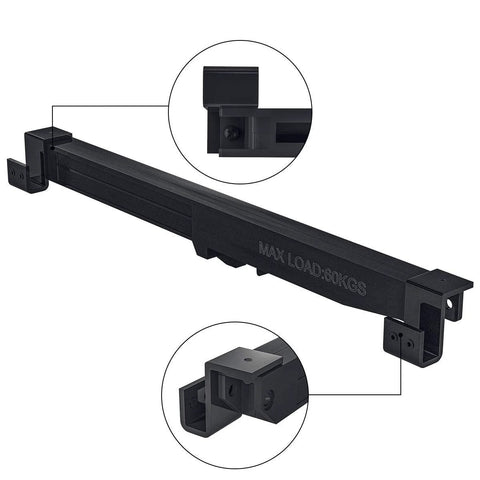 Barn Door Soft Close Kit For Single Doors 88 To 132 Lb Capacity Hidden Spring Buffer Damper Hole Free Upgrade No Drill Needed Quiet Close System Heavy Duty 2 Pack Hardware close-up