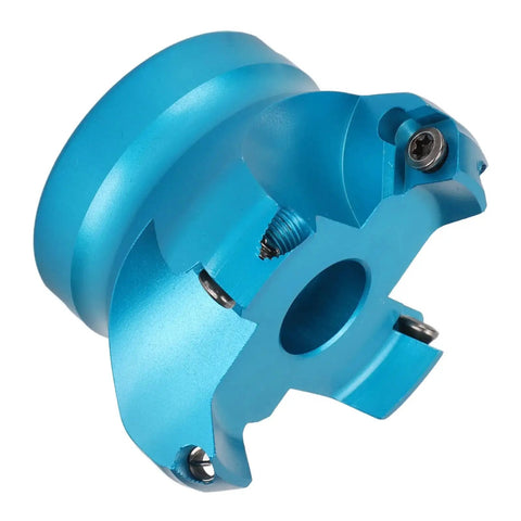 CNC Lathe Face Mill With Four Flutes Pro Grade High Efficiency Milling Cutter For Aluminum Alloy Head