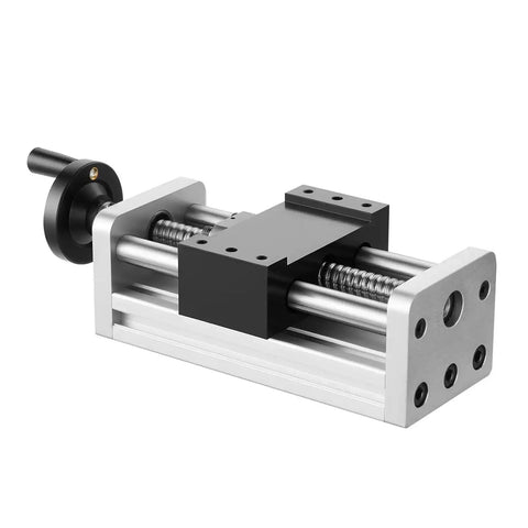 Precision Linear Stage Actuator With 100 mm Stroke For CNC Routers And 3D Printers X Y Z Axis Dual Ball Screw And Dual Guide Rails